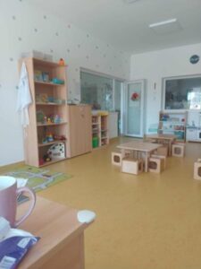 Katica bölcsis csoport terme. Terem bemutatás.